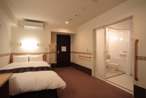 Ett badrum på Life Inn Katsuta Station West
