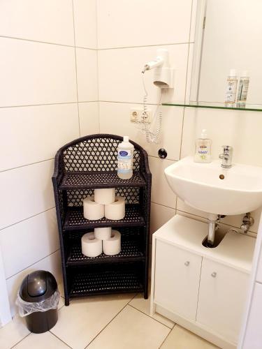 Un baño de my Hostel Füssen