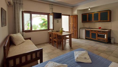 Η κουζίνα ή μικρή κουζίνα στο Doma Apartments 