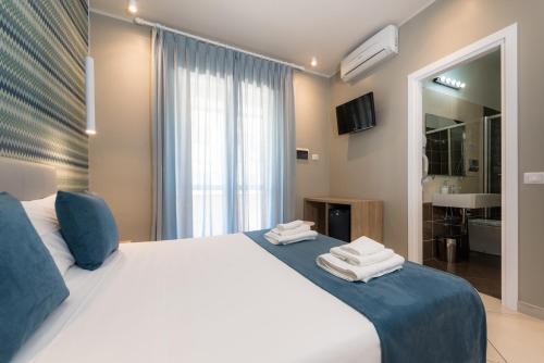 Posteľ alebo postele v izbe v ubytovaní Bed and Breakfast Marlè