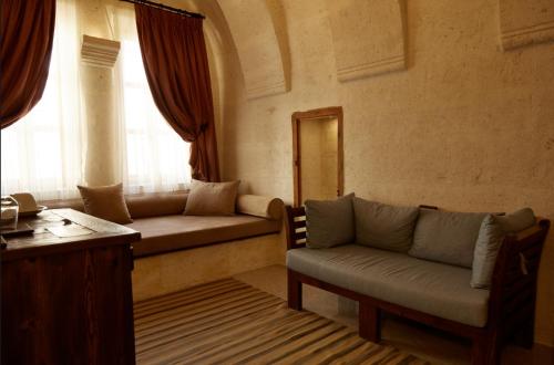 Χώρος καθιστικού στο Exedra Cappadocia