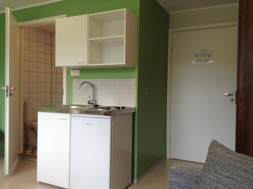 Kuchyň nebo kuchyňský kout v ubytování Hiiumaa Ametikooli Accommodation