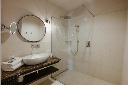 Ansitz am Eck by Hotel Pernhofにあるバスルーム