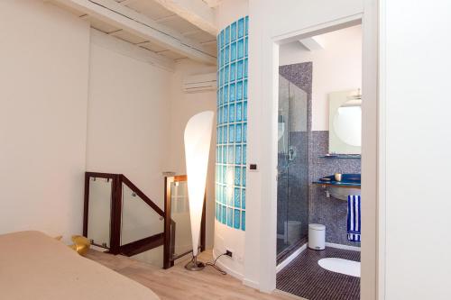 Kylpyhuone majoituspaikassa Corte Quaranta