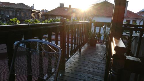 Balkoni atau teres di The Old House