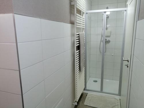 Koupelna v ubytování Ferienwohnung Knebel