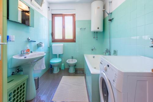 Koupelna v ubytování Apartments Mirena
