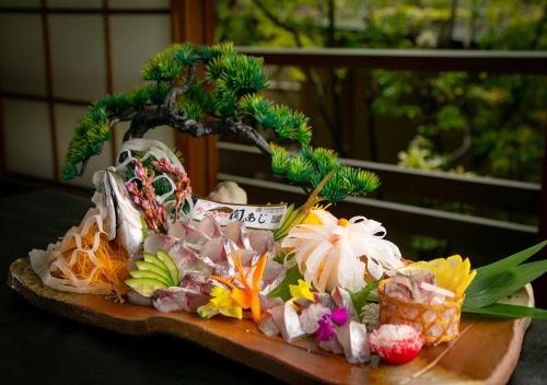 Makanan di atau berdekatan ryokan