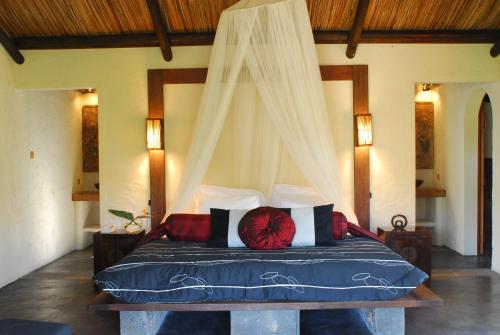 Posezení v ubytování Lakaz Chamarel Exclusive Lodge
