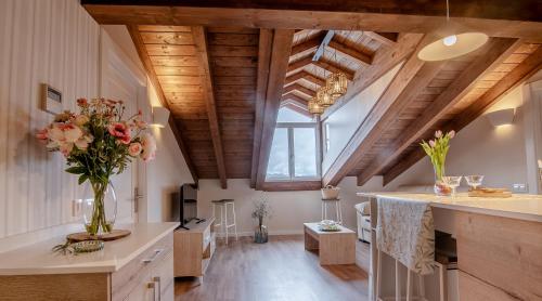 Posezení v ubytování Apartamentos Turísticos de La Vega