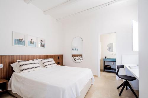 Katil atau katil-katil dalam bilik di Palazzo Grecale - ApulianStay Group
