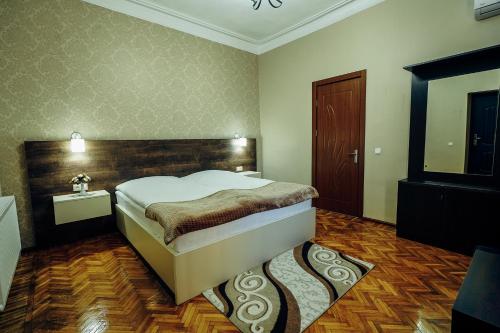 Postel nebo postele na pokoji v ubytování Hotel Eurica