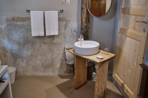 Koupelna v ubytování Tenuta EDONE' Country House