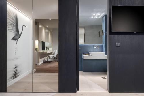 Koupelna v ubytování Ivis 4 Boutique Hotel