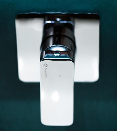 a close up of a shaving brush in a holder at Ivis 4 Boutique Hotel in Athens