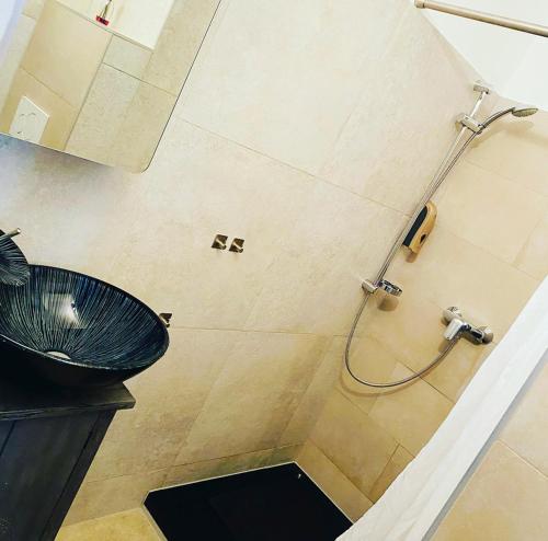 Kúpeľňa v ubytovaní Studio Küken Linz-Landstrasse