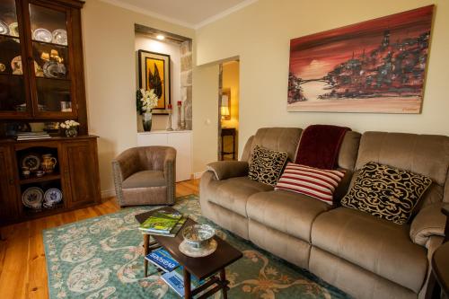 Ruang duduk di Tradicampo Eco Country Houses
