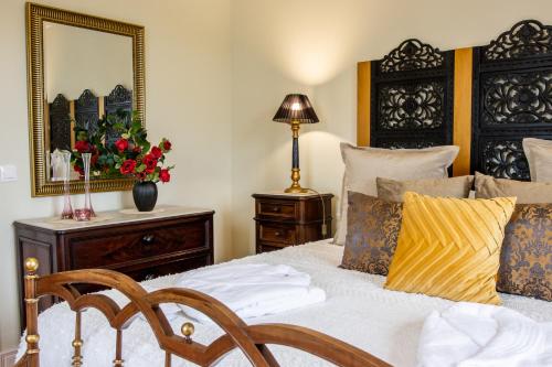 Katil atau katil-katil dalam bilik di Tradicampo Eco Country Houses