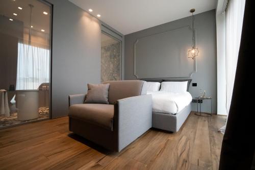 Posezení v ubytování PICCOLA MAESTA' boutique rooms
