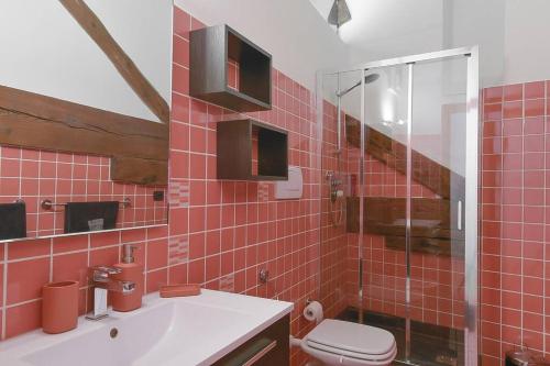 Ванна кімната в Casa delle Oche appartamento di charme