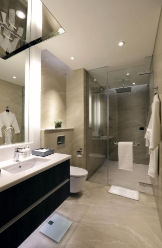 Koupelna v ubytování Makati Diamond Residences