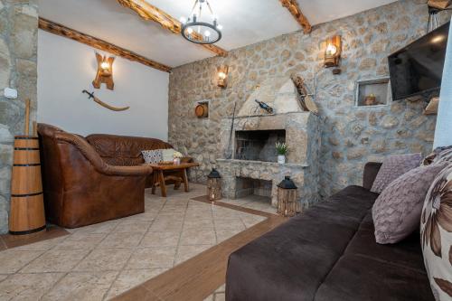 Зона вітальні в Villa Rustica