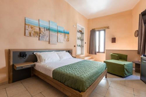 Postel nebo postele na pokoji v ubytování Terrae Rooms Rental
