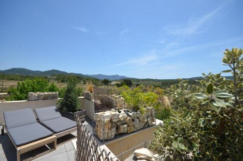 Γενική θέα στο βουνό ή θέα στο βουνό από  αυτό το bed & breakfast