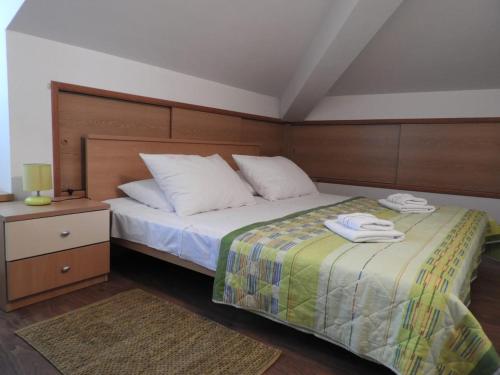 Postel nebo postele na pokoji v ubytování Villa Bilota