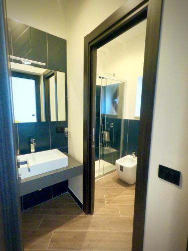 Ένα μπάνιο στο Ponticello Apartments