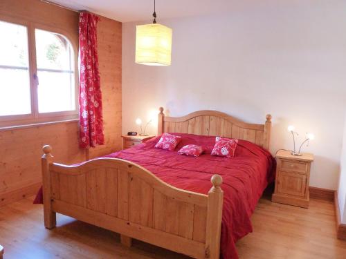 Postel nebo postele na pokoji v ubytování Apartment Ardève No 11 by Interhome