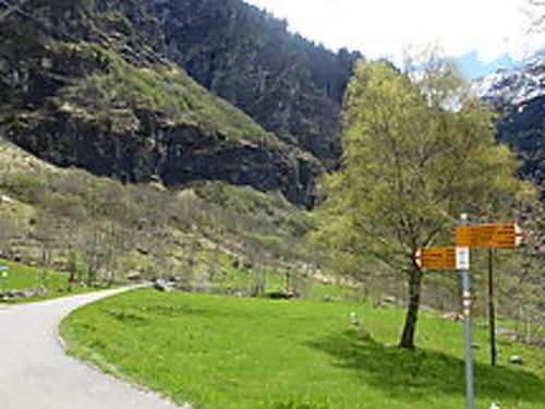 Naturlandschaft in der Nähe des Chalets