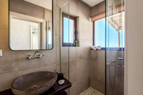 Ένα μπάνιο στο Ilias Apartments 