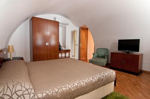 เตียงในห้องที่ St. Peter' Six Rooms & Suites