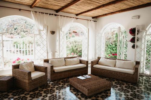 Posezení v ubytování Hotel Rojas