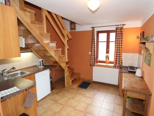 Köök või kööginurk majutusasutuses Apartment U splavu 6 by Interhome