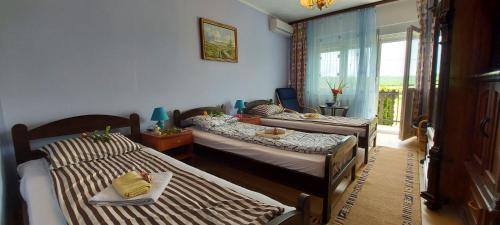 Postel nebo postele na pokoji v ubytování Guest House Dunavski Raj