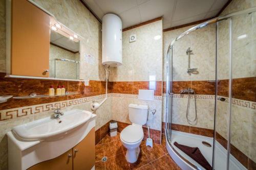 Koupelna v ubytování Privilege Fort Beach - Prestige Sea Viev Apartments