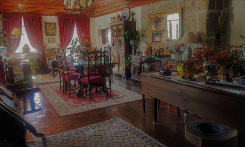 Restaurace v ubytování O Aconchego das Raízes