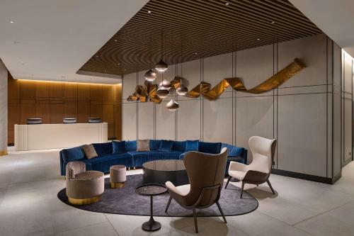 Posezení v ubytování Radisson Blu Hotel, Kyiv City Centre