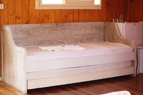 Krevet ili kreveti u jedinici u okviru objekta Pousada Morada do Sol