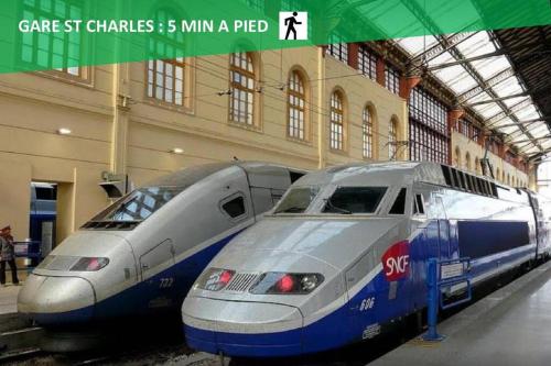 LA FABRIQUE GARE ST CHARLES - 2 balcons - 5min de la Gare - by experienceimmo photo 42
