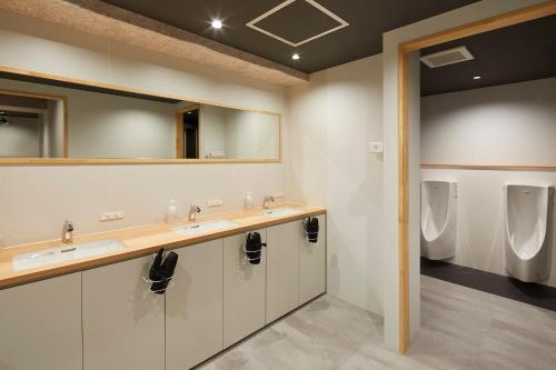 Vonios kambarys apgyvendinimo įstaigoje hotel atarayo osaka