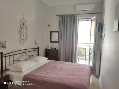 Hotel Trifyliaにあるベッド
