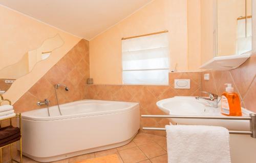 Kúpeľňa v ubytovaní Apartmani Andreas
