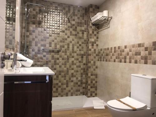 Salle de bains dans l'établissement Apartamento Premium 646 Pueblo Evita