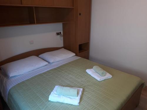 Posteľ alebo postele v izbe v ubytovaní Relax Ravni