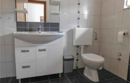 Kúpeľňa v ubytovaní Apartmani Štampar