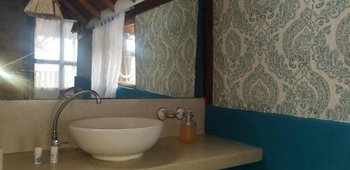 Koupelna v ubytování Samai Lodge Holistic Living