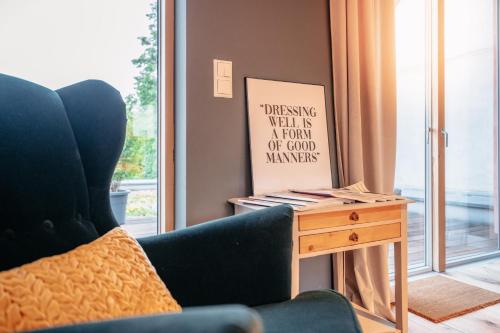 Χώρος καθιστικού στο Designapartment